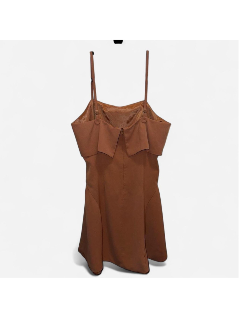 CISTAR Brown Mini Dress - Picture 3 of 7